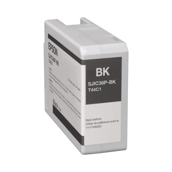 Epson C6500/C6000 Black (SJIC36P-K) GLOSSY 80ml Tintapatron