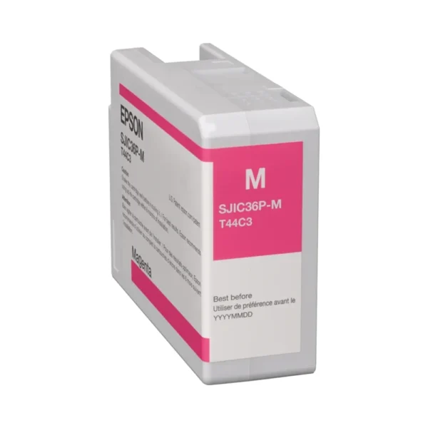 Epson C6500/C6000 Magenta (SJIC36P-M) GLOSSY 80ml Tintapatron