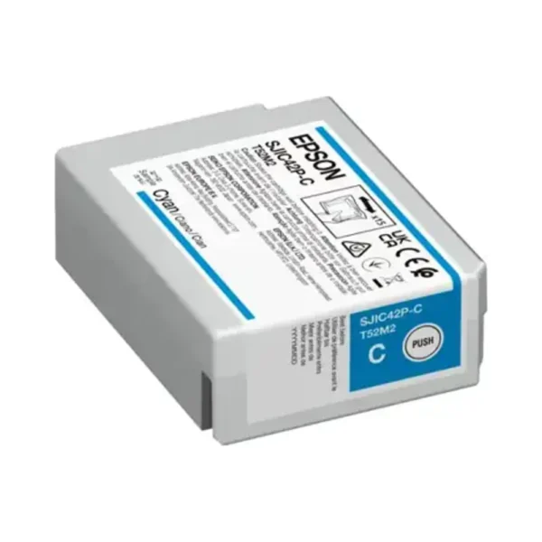 Epson C4000 Cyan (SJIC42P-C) GLOSSY 50ml Tintapatron