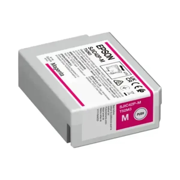 Epson C4000 Magenta (SJIC42P-M) GLOSSY 50ml Tintapatron
