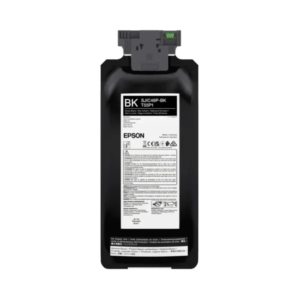 Epson C8000e Black (SJIC48P-BK) GLOSSY 480ml Tintapatron