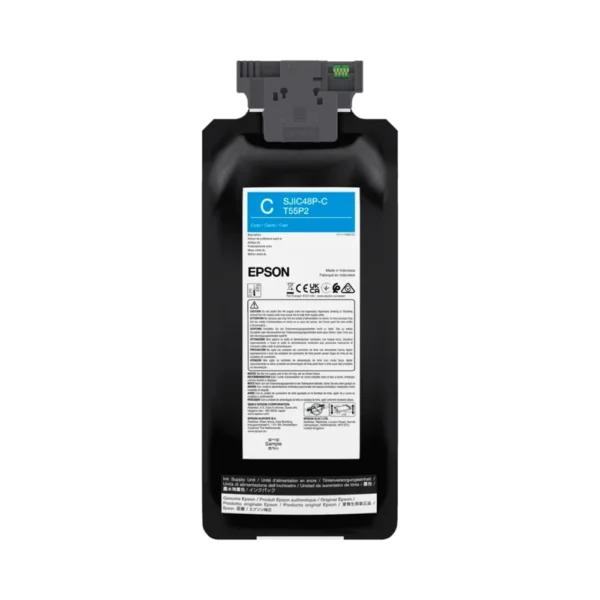 Epson C8000e Cyan (SJIC48P-C) GLOSSY 480ml Tintapatron