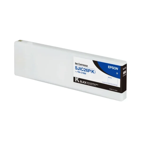 Epson C7500 Black (SJIC26P-K) MATT 295,2ml Tintapatron