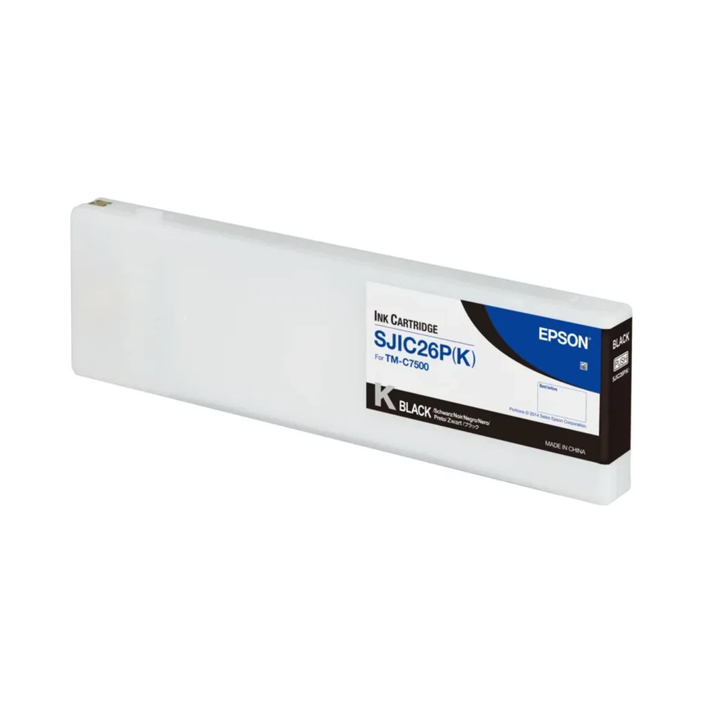 Epson C7500 Black (SJIC26P-K) MATT 295,2ml Tintapatron