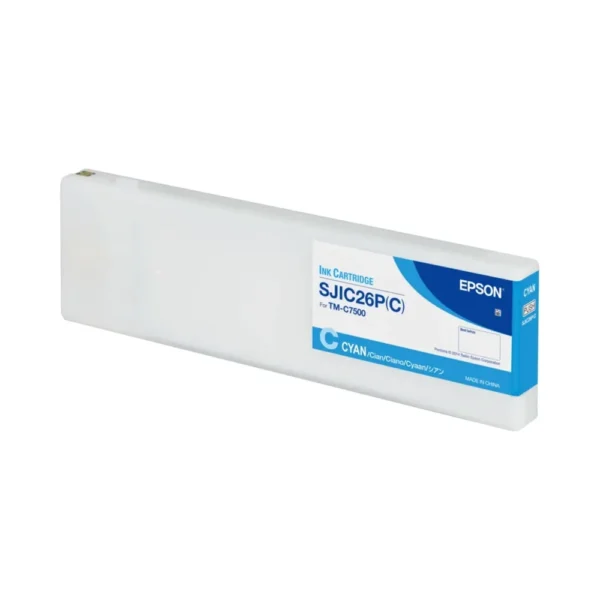 Epson C7500 Cyan (SJIC26P-C) MATT 294,3ml Tintapatron