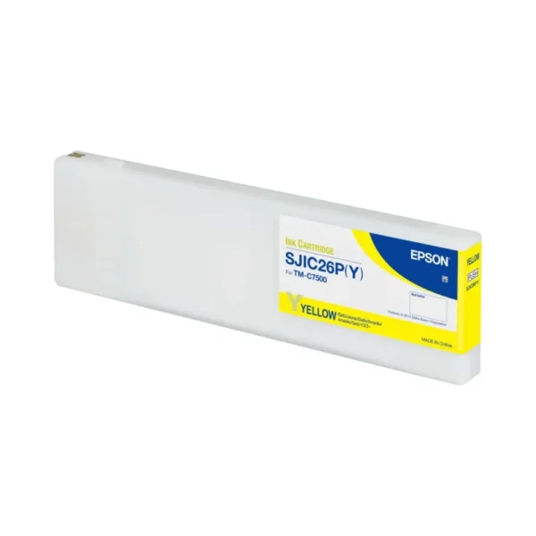 Epson C7500 Yellow (SJIC26P-Y) MATT 294,3ml Tintapatron