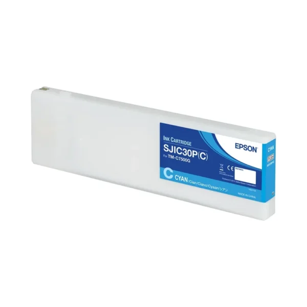 Epson C7500g Cyan (SJIC30P-C) GLOSSY 294,3ml Tintapatron